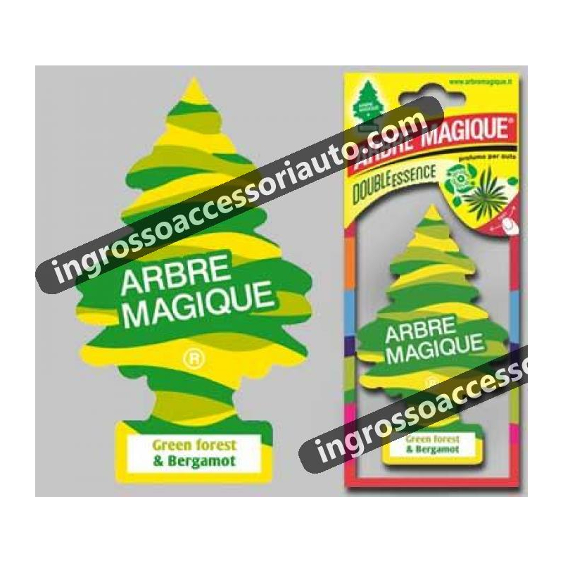 Profumo Arbre magique GREEN FOREST e BERGAMOT